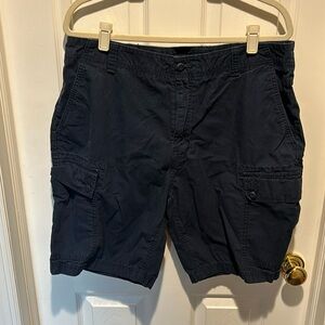 Nautica navy cargo shorts